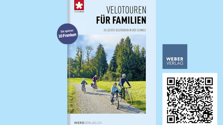 Entdecken Sie mit Ihrer Familie die Schweiz auf dem Velo.