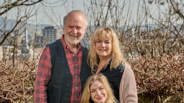 Peter Reber und Familie