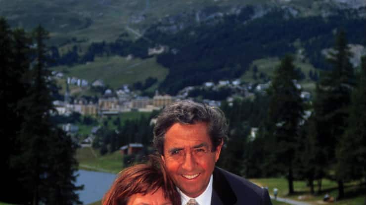 Vico Torriani mit Ehefrau Evelyne, Geburtstagsspecial-TV (RTL),