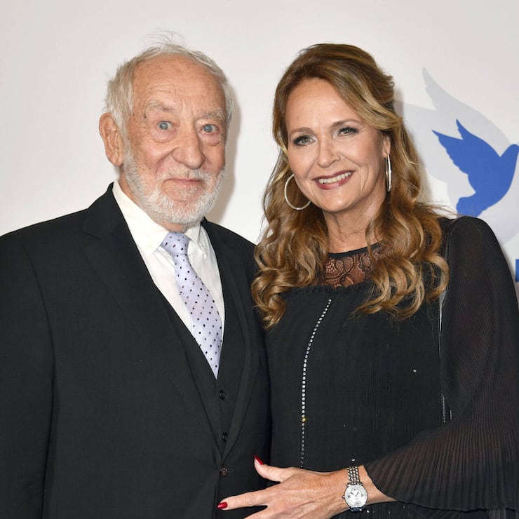 Dieter Hallervorden mit Ehefrau Christiane Zander bei der Cinema For Peace Gala 2024 im WECC - Westhafen Event & Convent