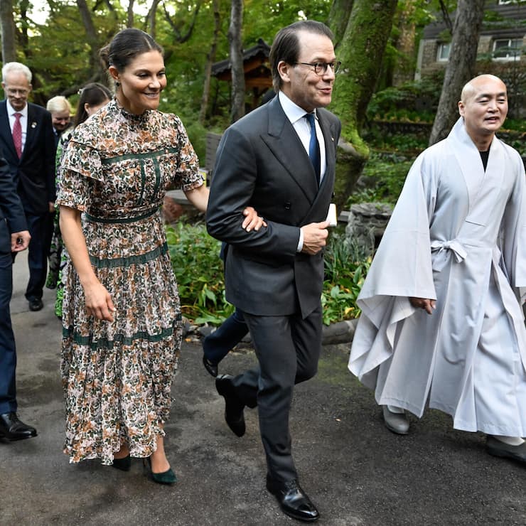 Crown Princess in Seoul, South Korea - 16 Oct 2025