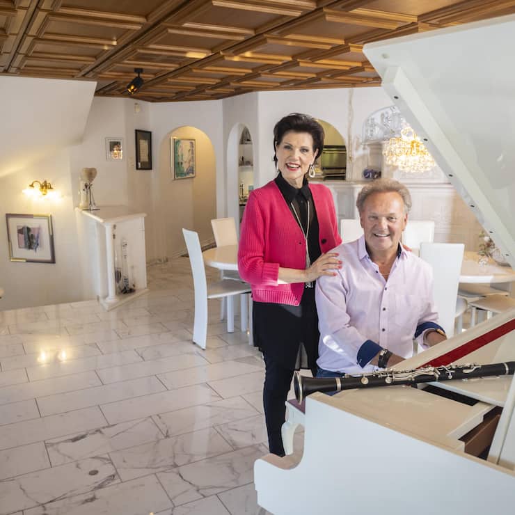 Carlo Brunner, "Ländlerkönig", Erika Grab, Partnerin