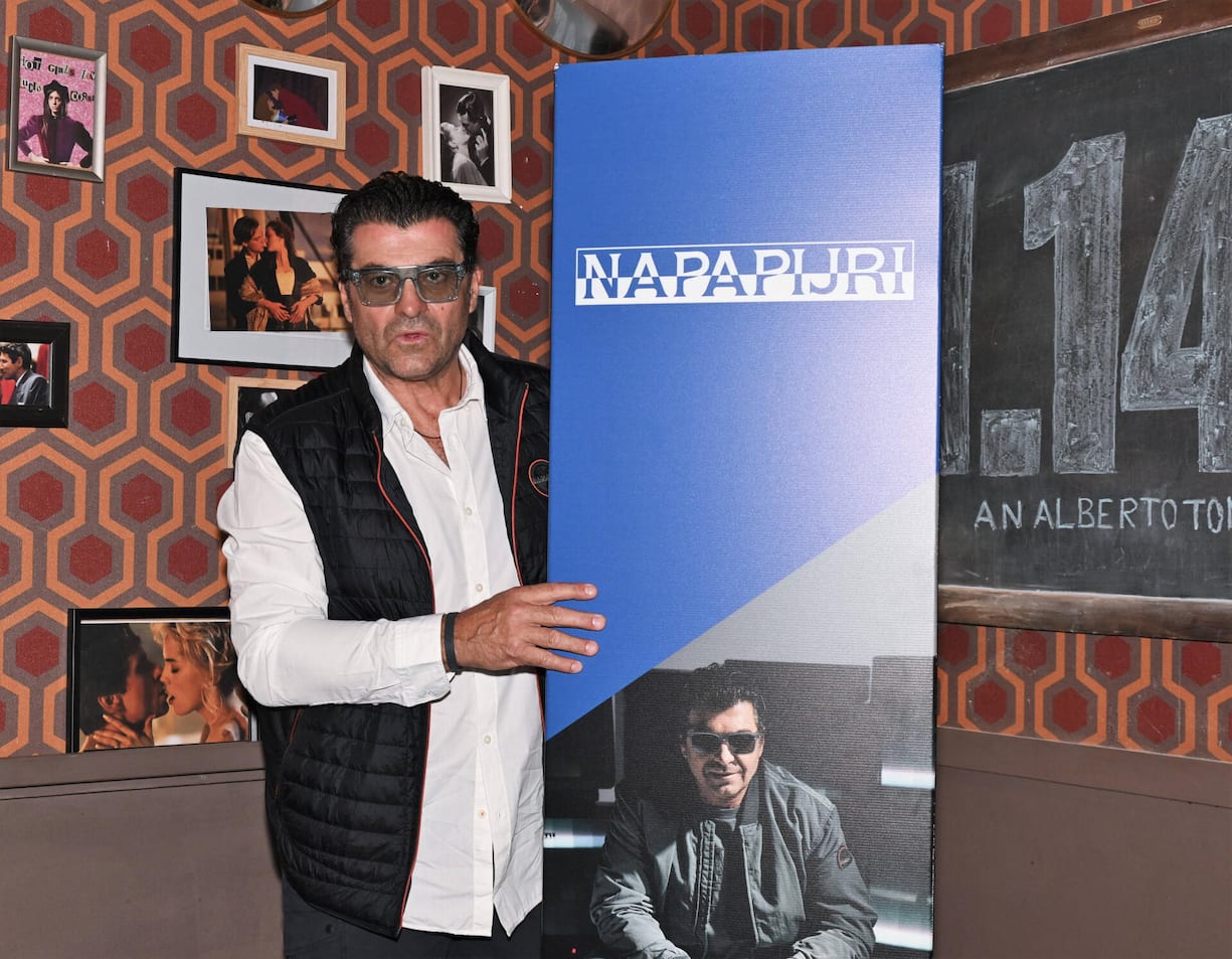 Alberto Tomba im Januar 2025 in Mailand (I).