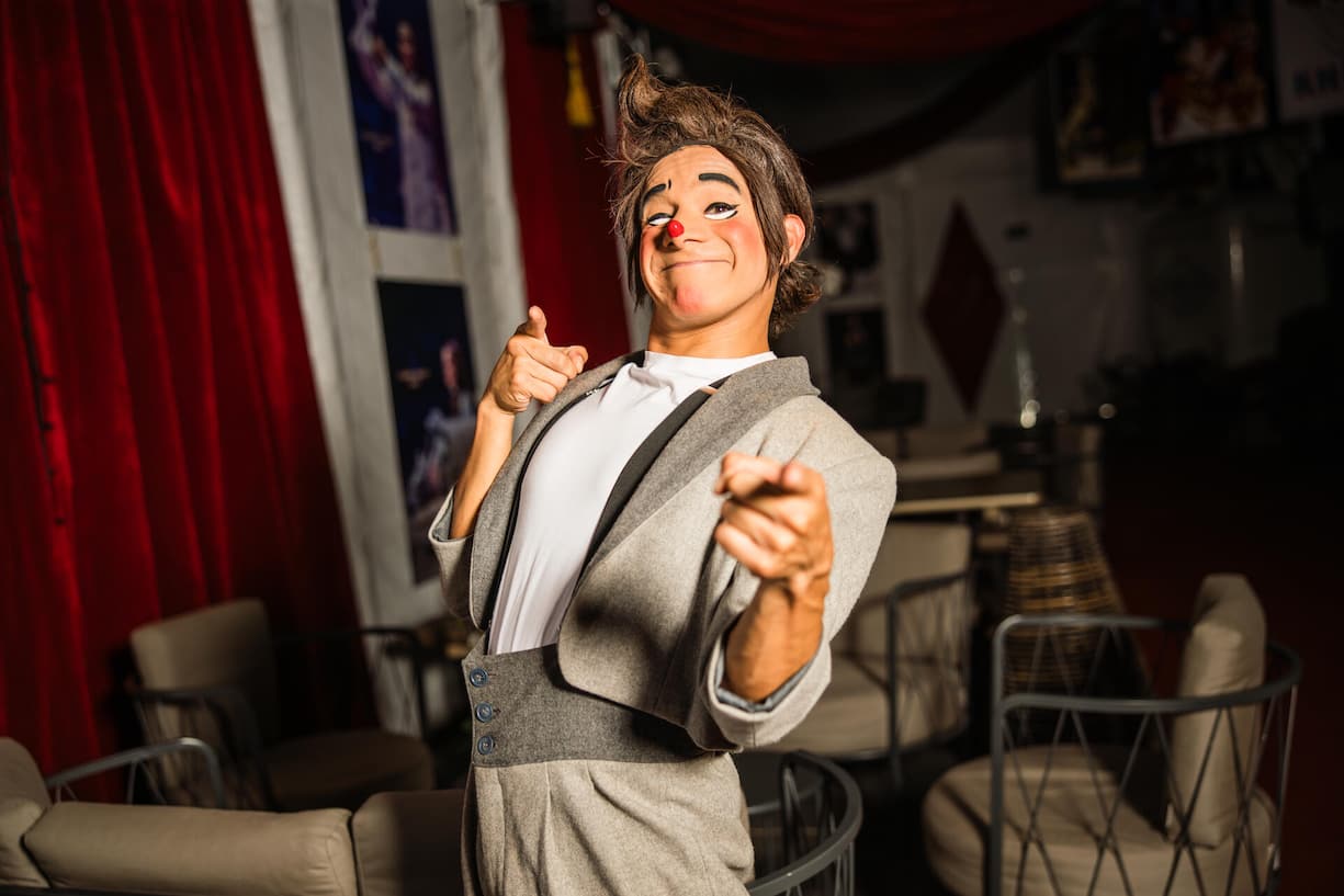 Ist er geschminkt, wird der Mexikaner zu einem anderen Menschen.