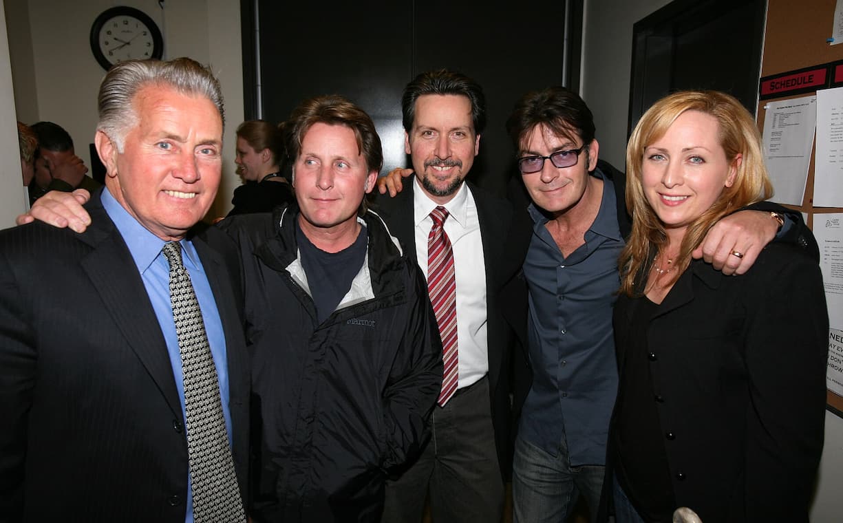 Hollywood-Dynastie: Martin Sheen mit seinen vier Kindern Emilio, Ramon, Charlie und Renée (v. l.).