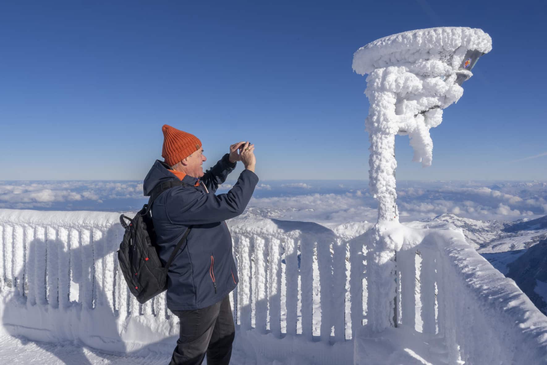 Über 150 000 Bilder hat er in seinem Archiv.