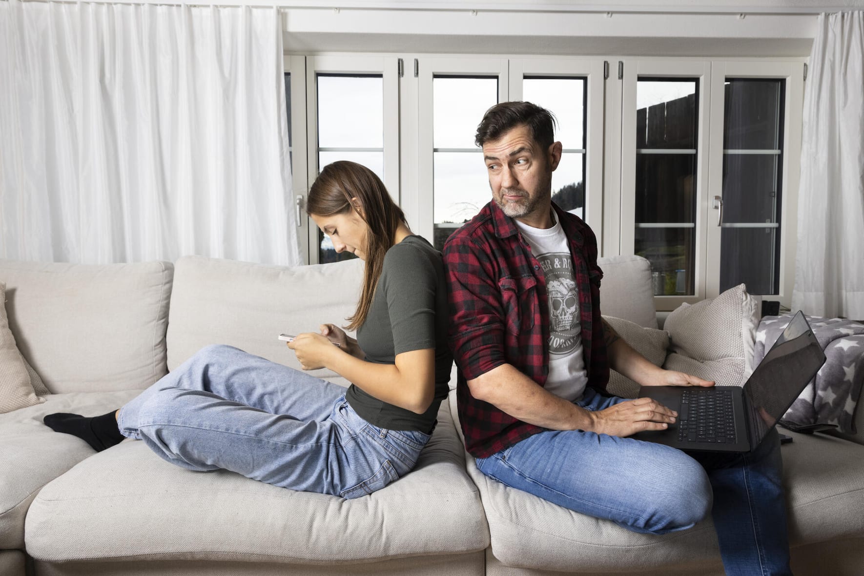 Zu Hause «hässeln» sie sich immer wieder mal an. In den Bergen war die Stimmung hingegen anders.