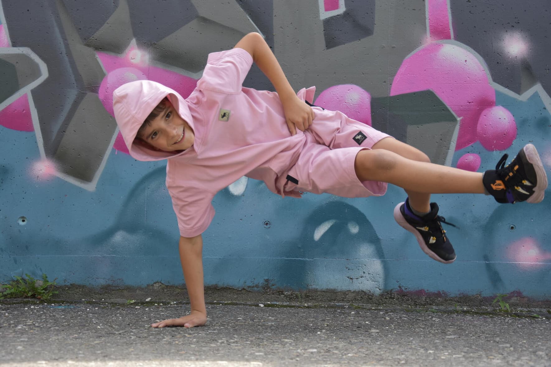 Normalerweise ist Laris ­Tamarut im Hip-Hop und Breakdance zu Hause.