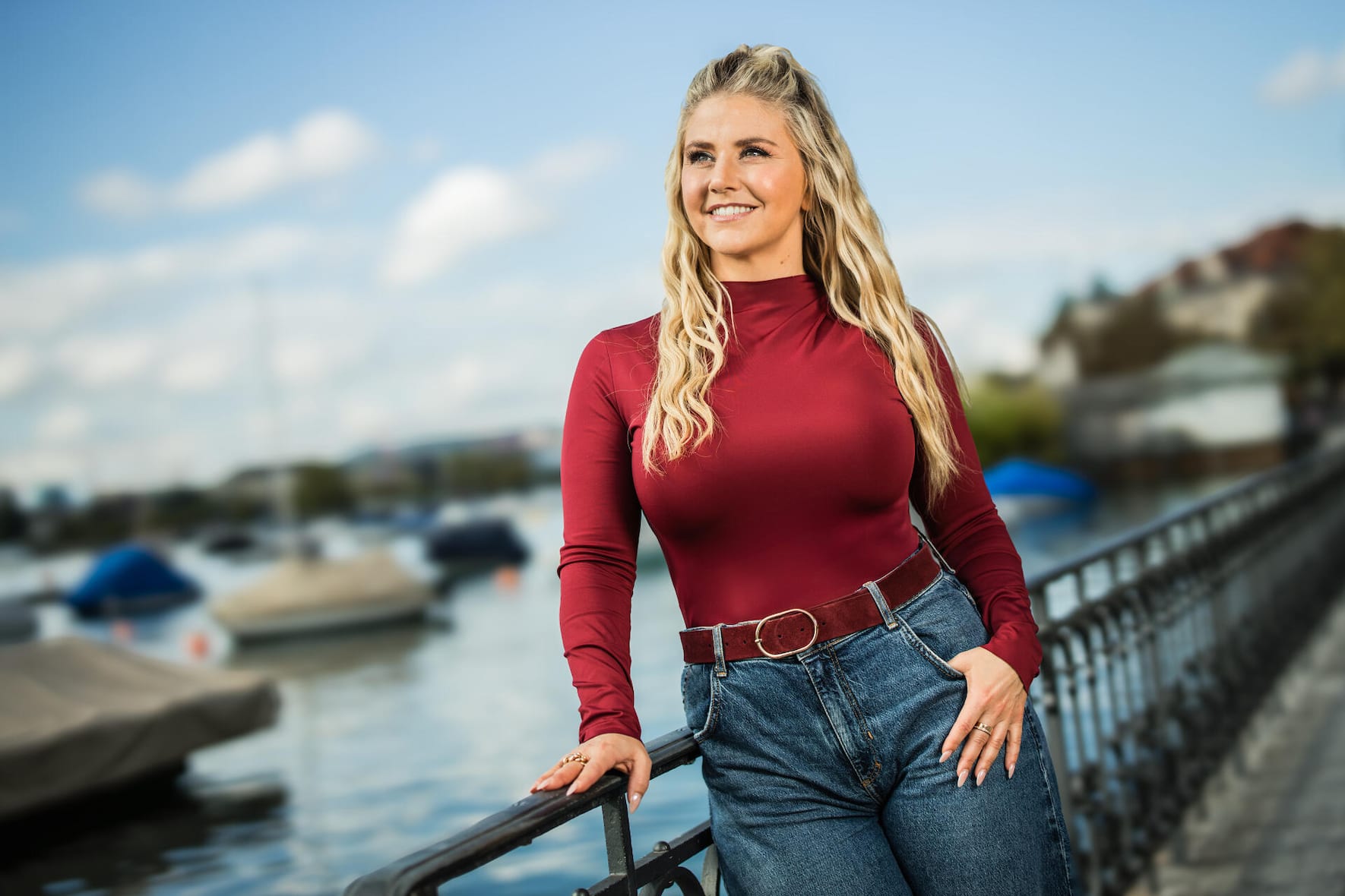 Beatrice Egli kann bei Spaziergängen abschalten.