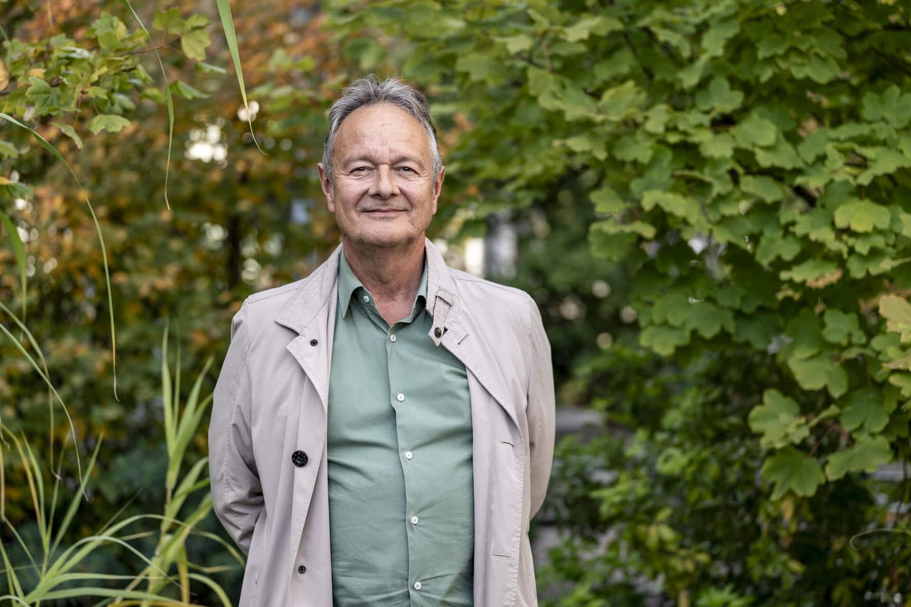 Mit Stolz schaut der Wettermann auf seine Karriere zurück.