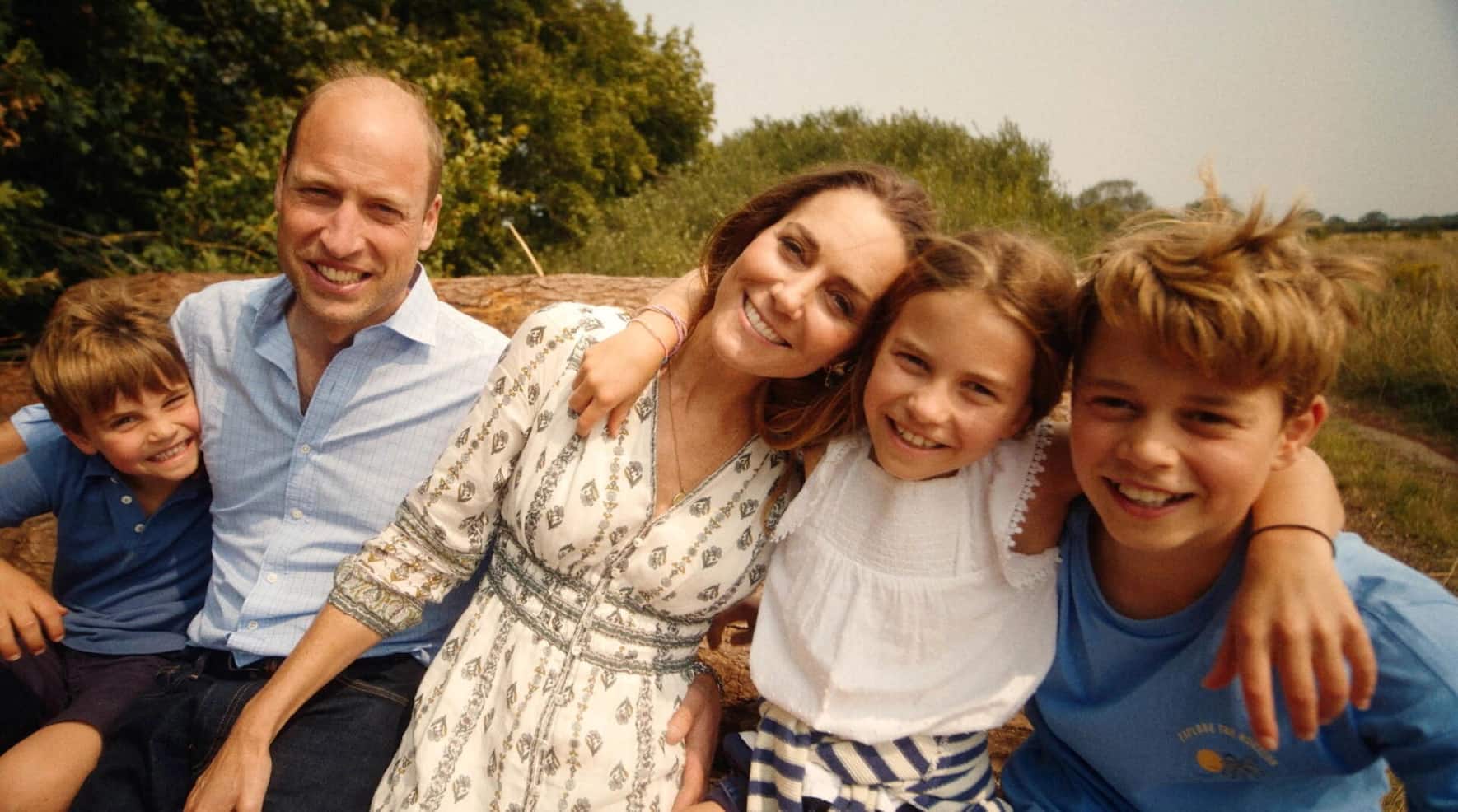 Sie sind die Zukunft der Monarchie: Kate und William mit ihren drei Kindern.