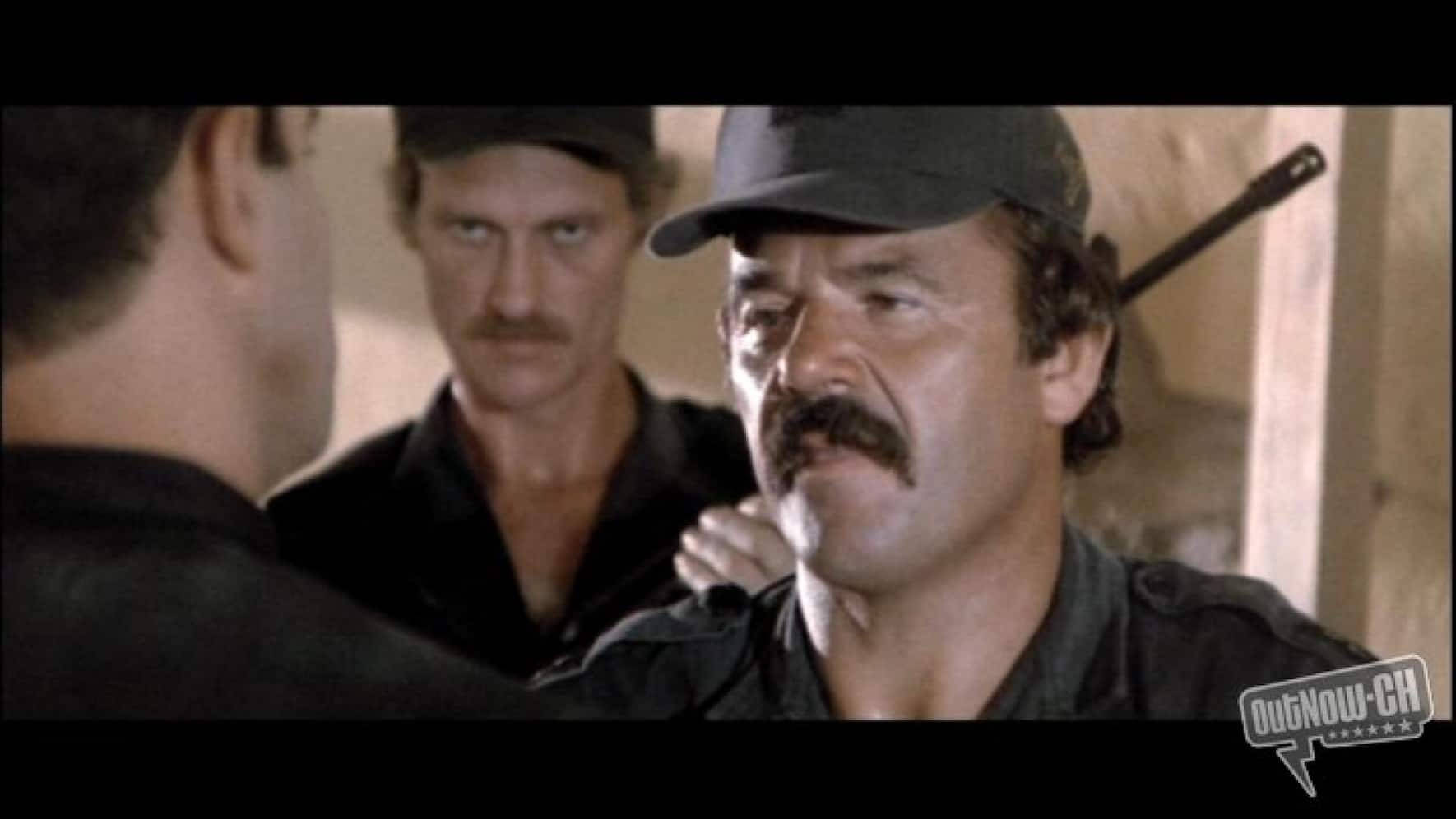 Film-Bösewicht: Hausi im Söldner-Streifen ­«Kommando Leopard», der in Manila gedreht wurde.