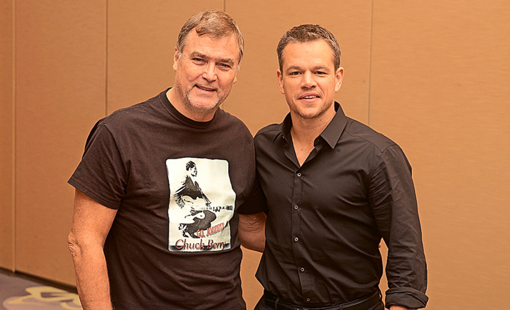 «Er ist offensichtlich stolz auf diesen Film, denn im Gespräch war er sehr locker und entspannt.» GP-Hollywood-Mitarbeiter Hans J. Spürkel über Matt Damon.