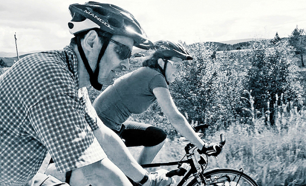 Velofahren war das grosse Hobby von Georg und Andrea Koeniger. Gerne unternahmen sie auch grosse Touren.