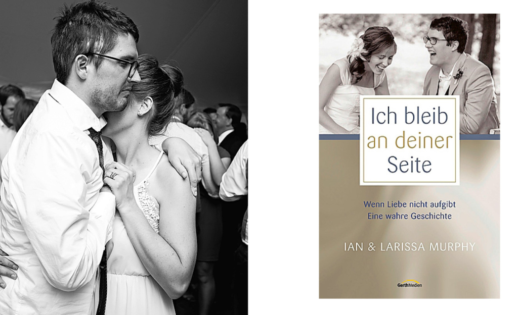 Während der Hochzeit konnte sich Ian wenige Augenblicke lang vom Rollstuhl erheben und tanzen. Buchtipp: Ian und Larissa Murphy: «Ich bleibe an deiner Seite», Gerth Medien GmbH, Fr. 20.90
