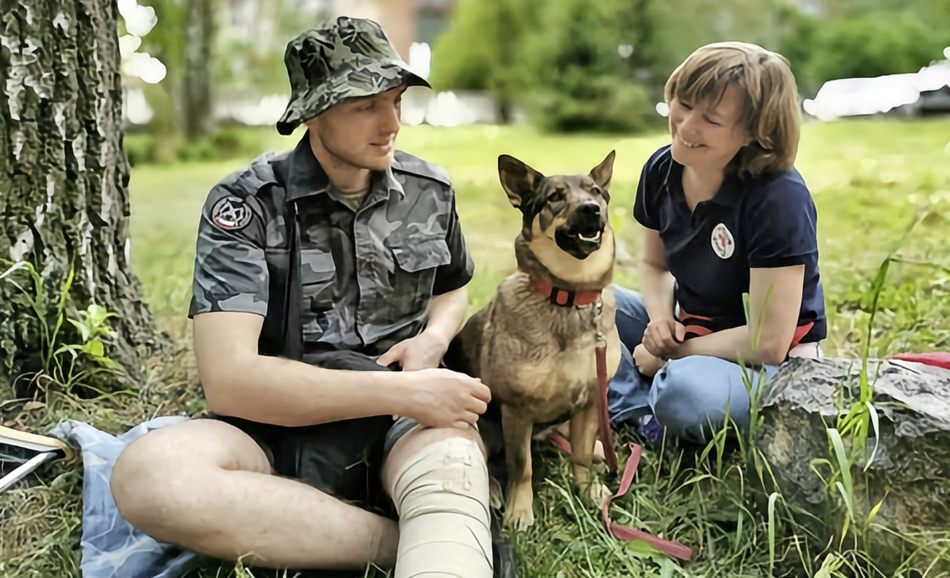 Streuner wird zum Therapiehund Streuner wird zum Therapiehund